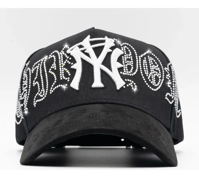 31 HATS NY CRYSTAL BLACK WHITE